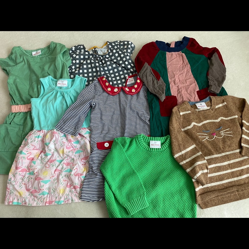 Hanna Anderson Size 100 Girl’s Lot- 7 Pieces